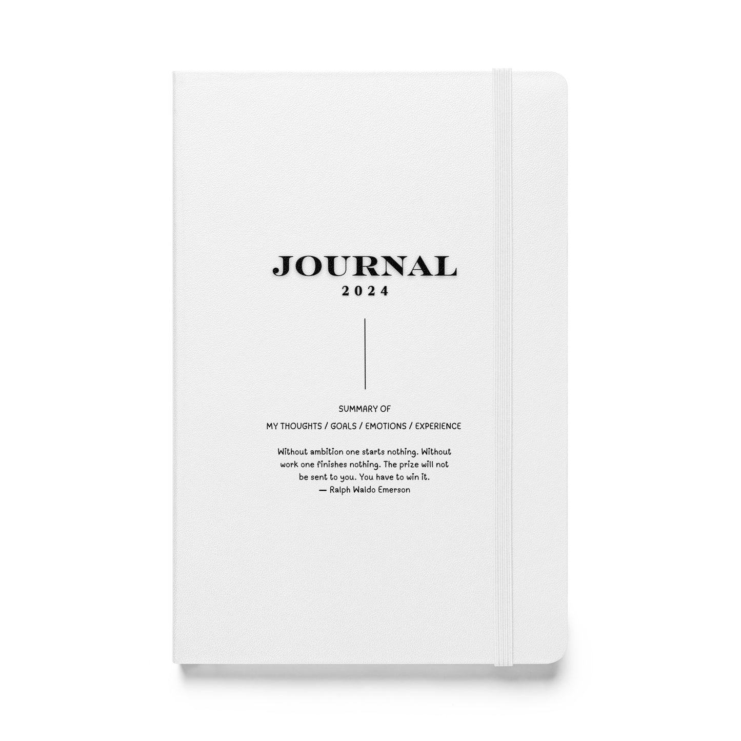 Journal 2024 (Hardcover bound notebook)