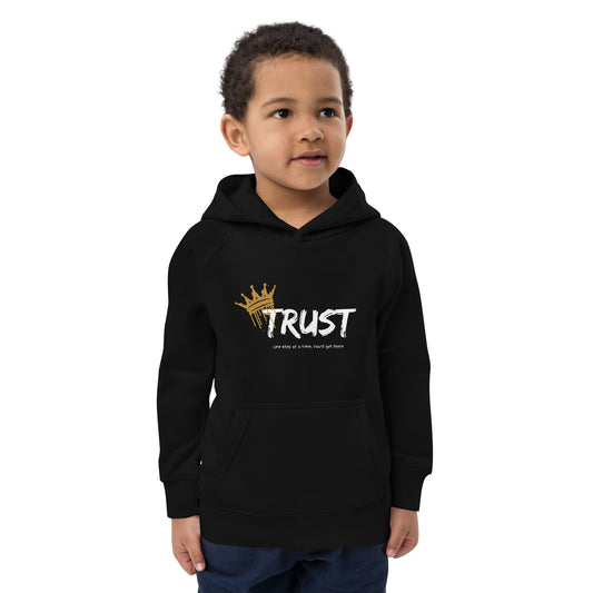 Pray Always, Stay Strong (Kids eco hoodie)