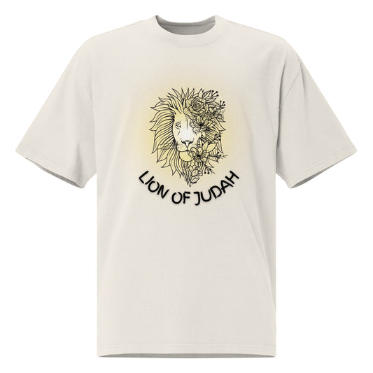 Lion Of Judah (Oversized faded t-shirt)