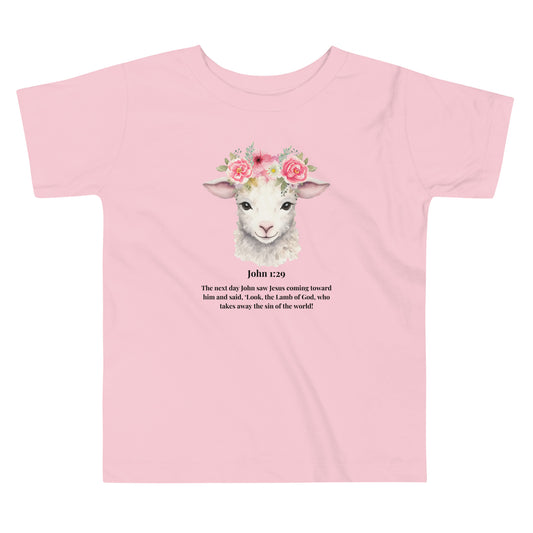 John 1:29 (Toddler Short Sleeve Tee)