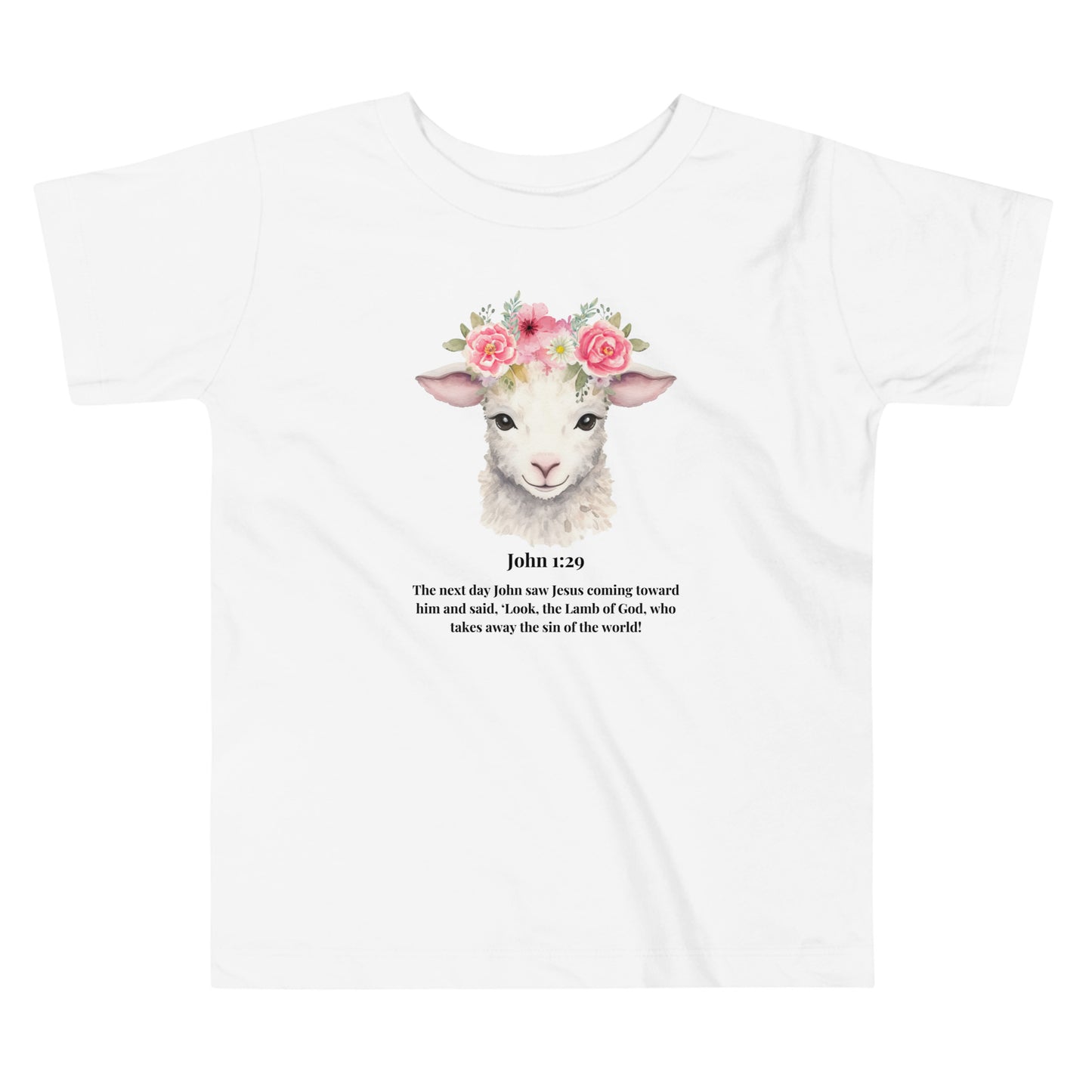 John 1:29 (Toddler Short Sleeve Tee)