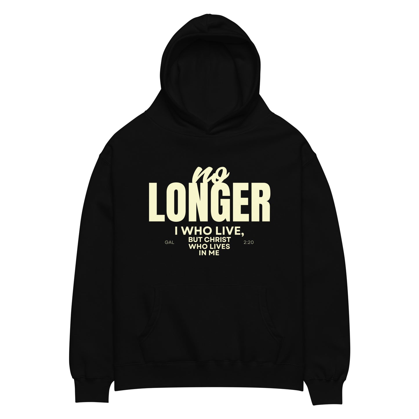 Gal 2:20 Oversized Hoodie