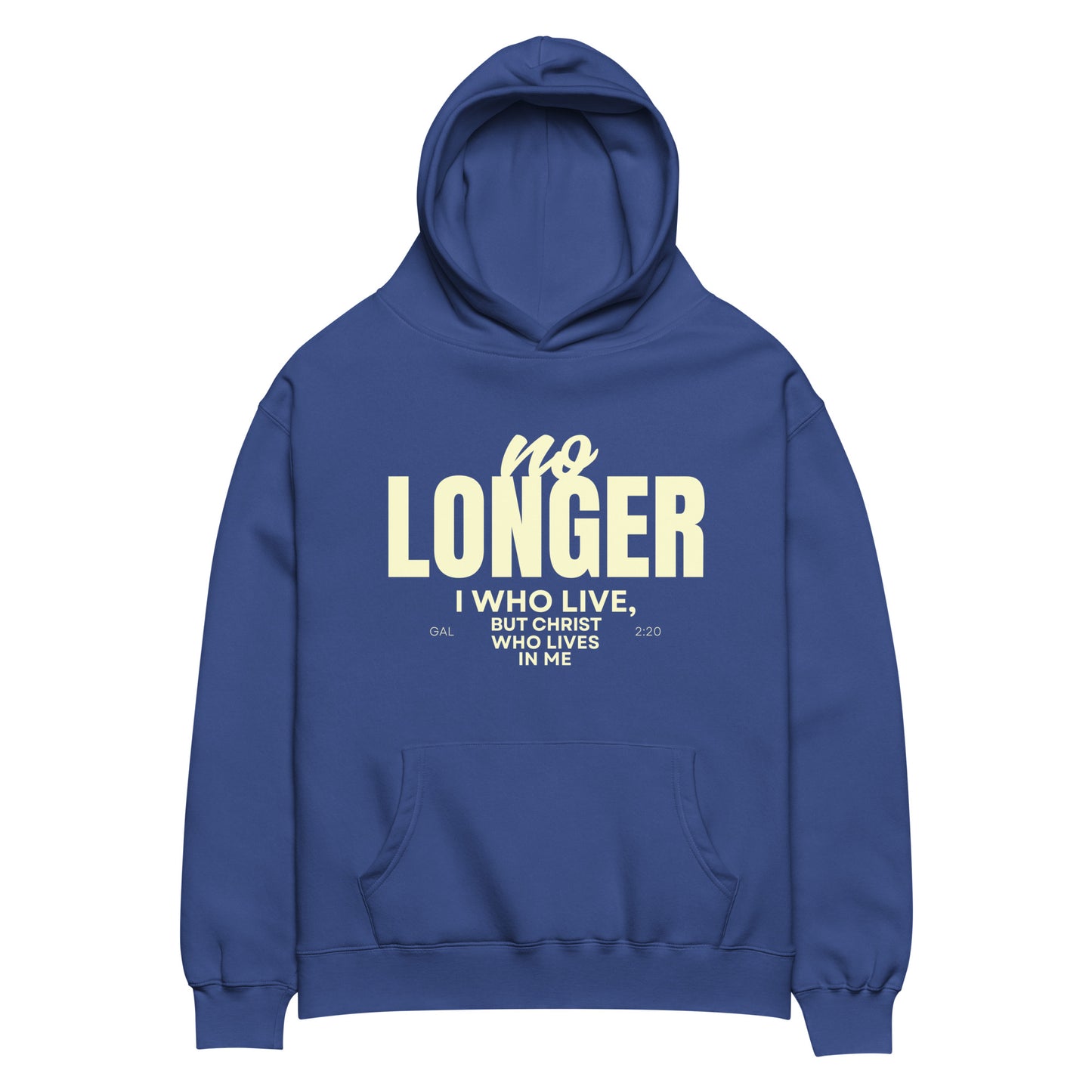 Gal 2:20 Oversized Hoodie