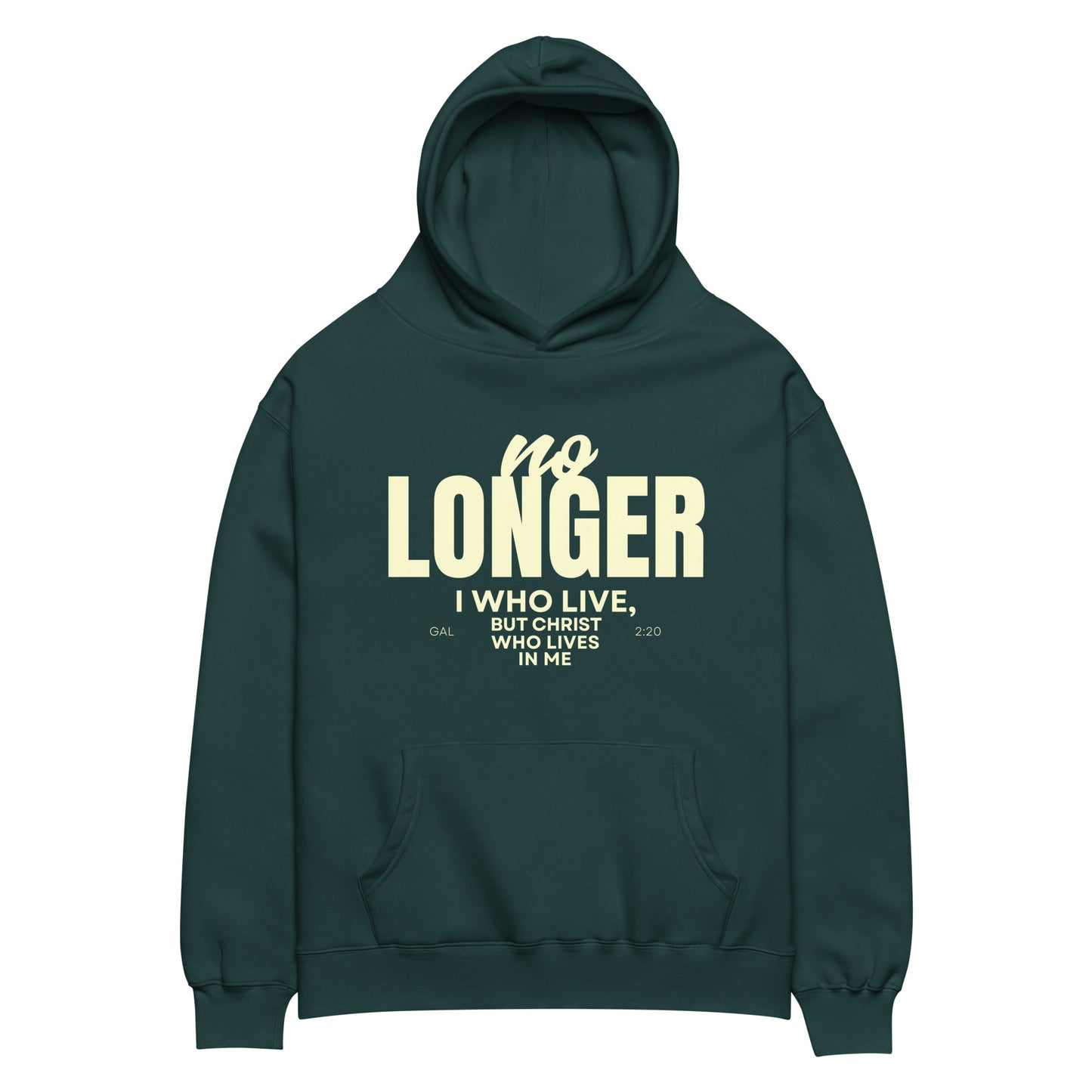 Gal 2:20 Oversized Hoodie