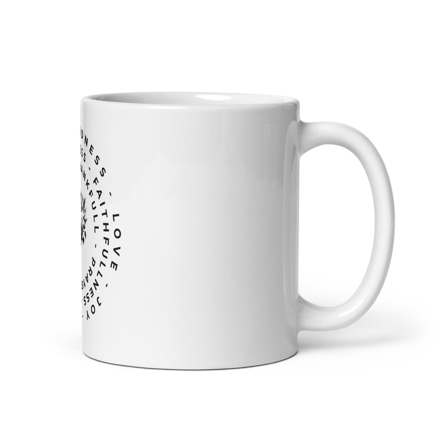 Soaring Wisdom (White glossy mug)
