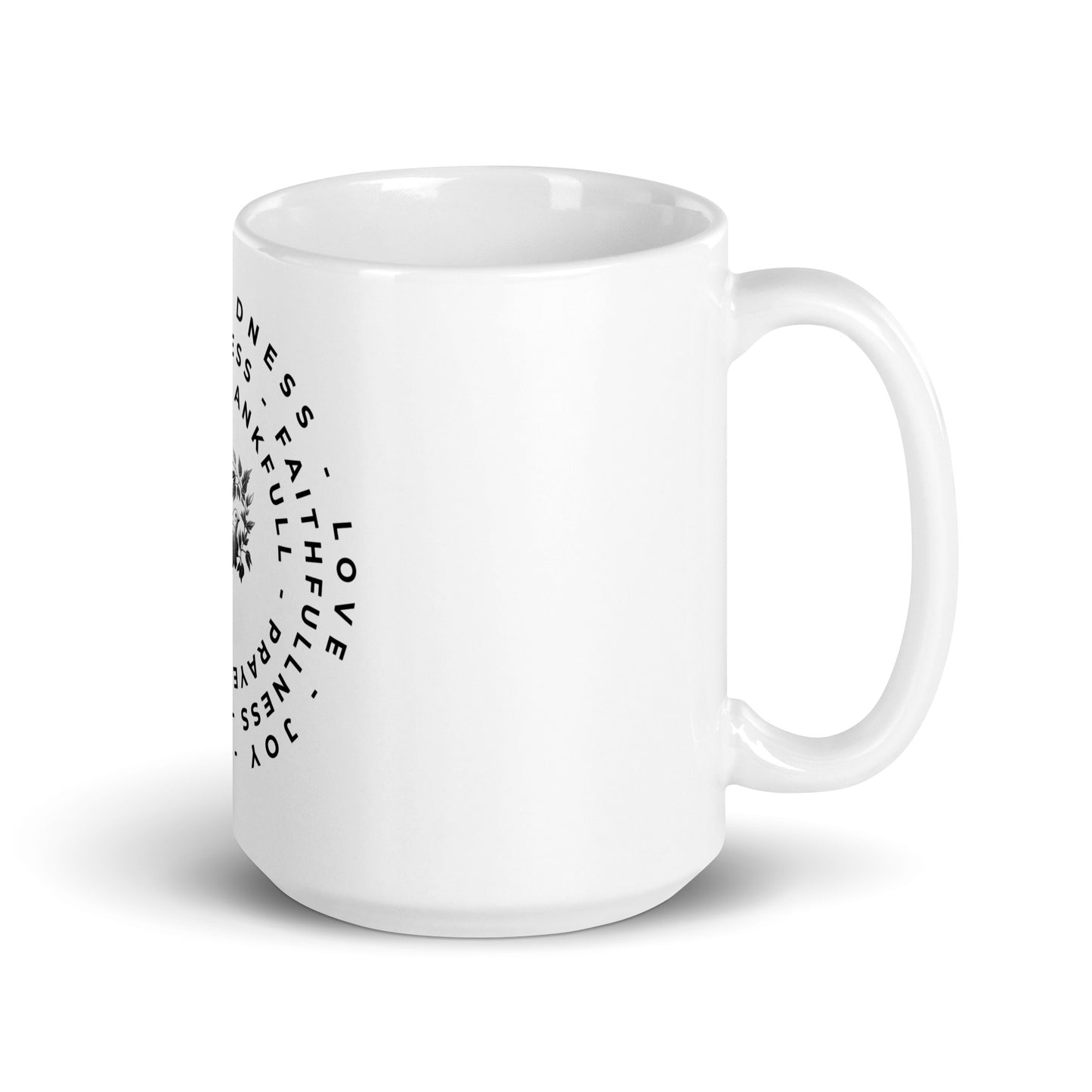 Soaring Wisdom (White glossy mug)