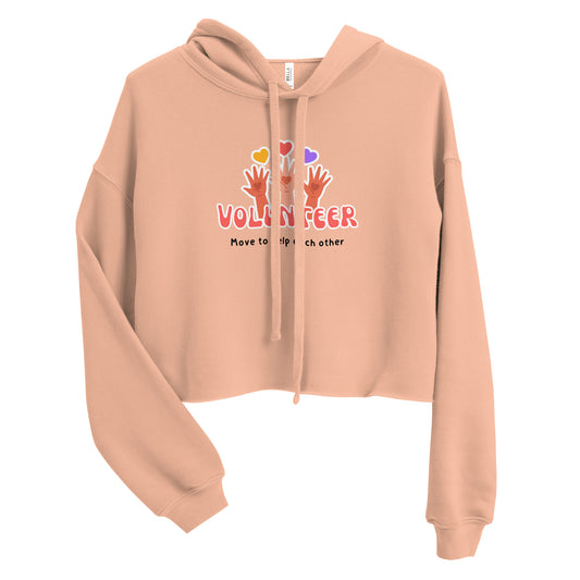 Volunteer (Crop Hoodie)